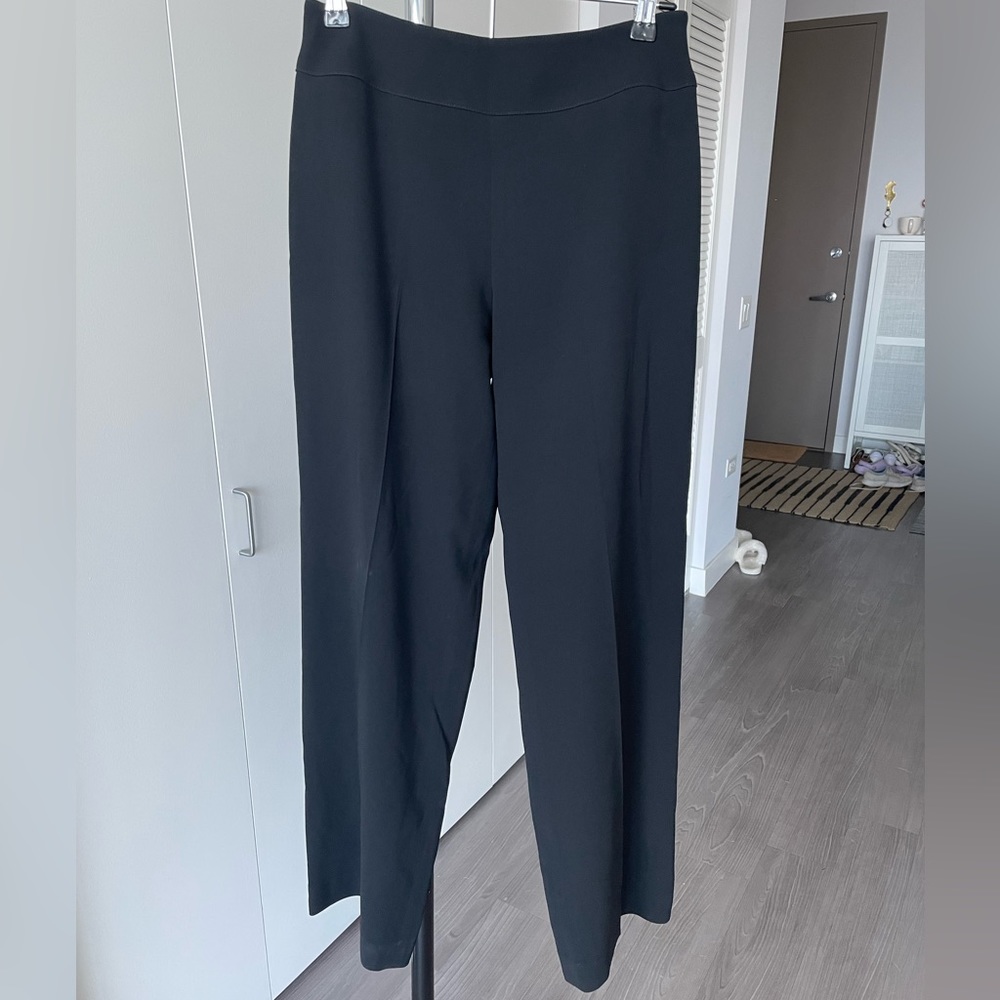Talbots, Petite Black Work Pant, Crepe material